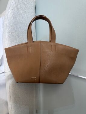 Mansur Gavriel Mini Tulipano Bag in Tan